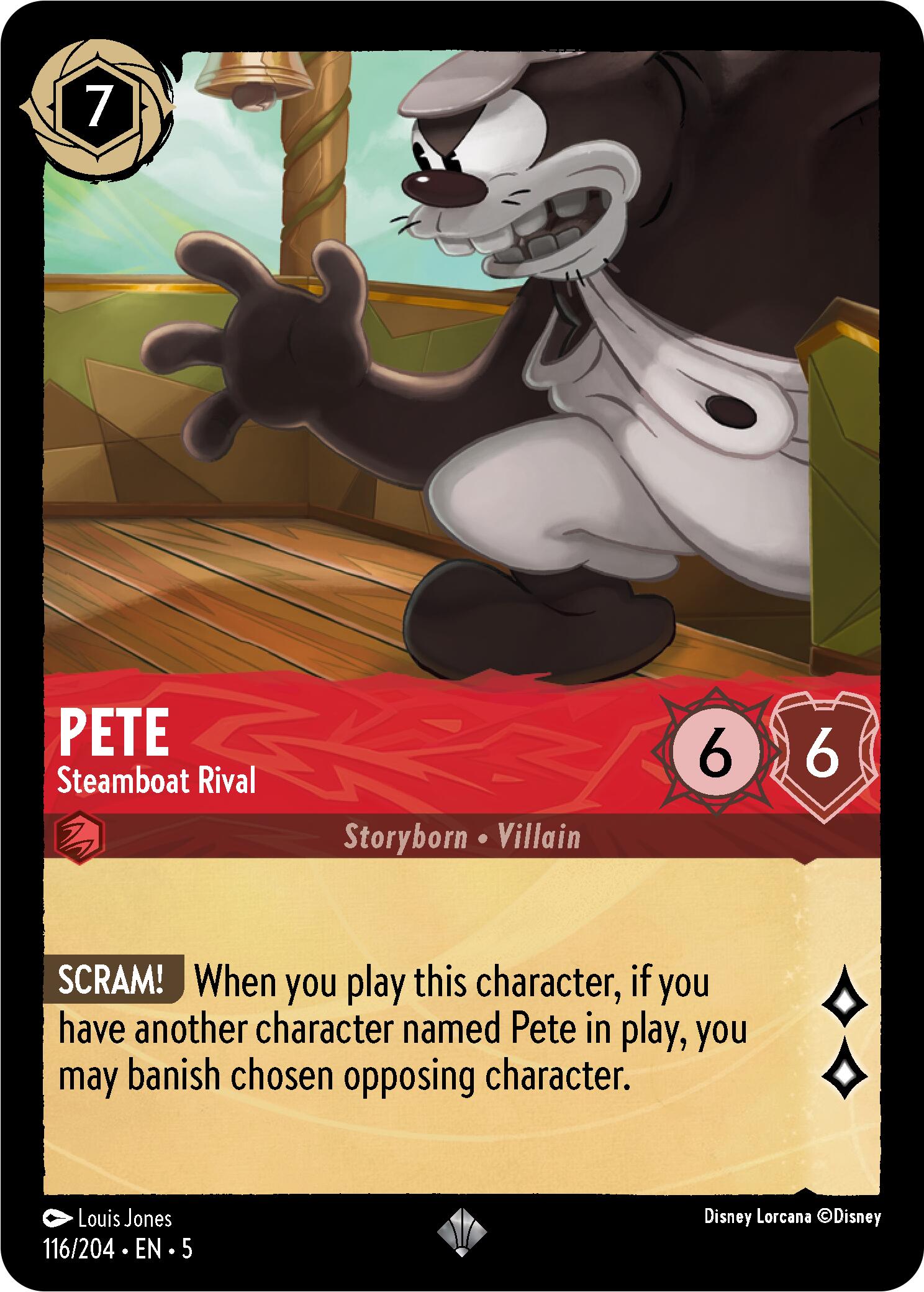 Image of Pete - Steamboat Rival (116/204) [Shimmering Skies]