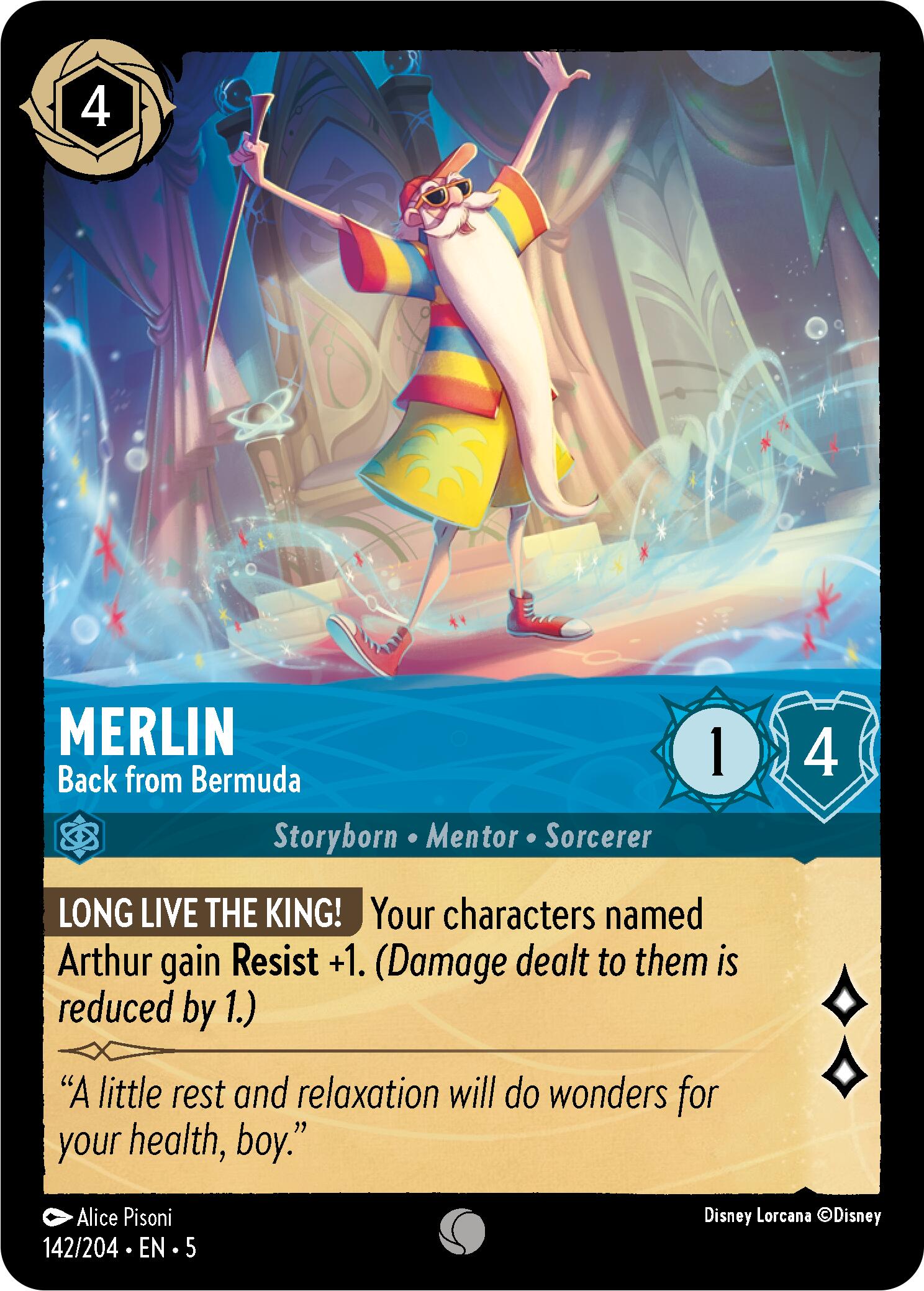 Image of Merlin - Back from Bermuda (142/204) [Shimmering Skies]