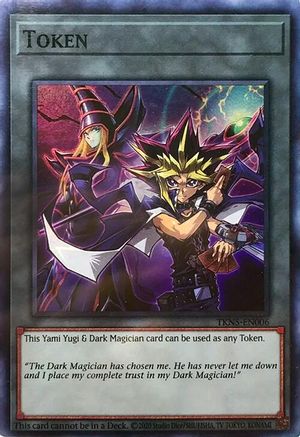 Image of Token: Yami Yugi & Dark Magician [TKN5-EN006] Super Rare