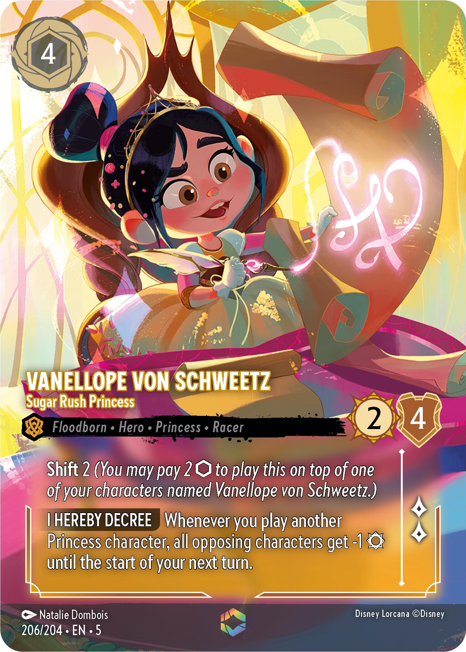 Image of Vanellope von Schweetz - Sugar Rush Princess (Enchanted) (206/204) [Shimmering Skies]