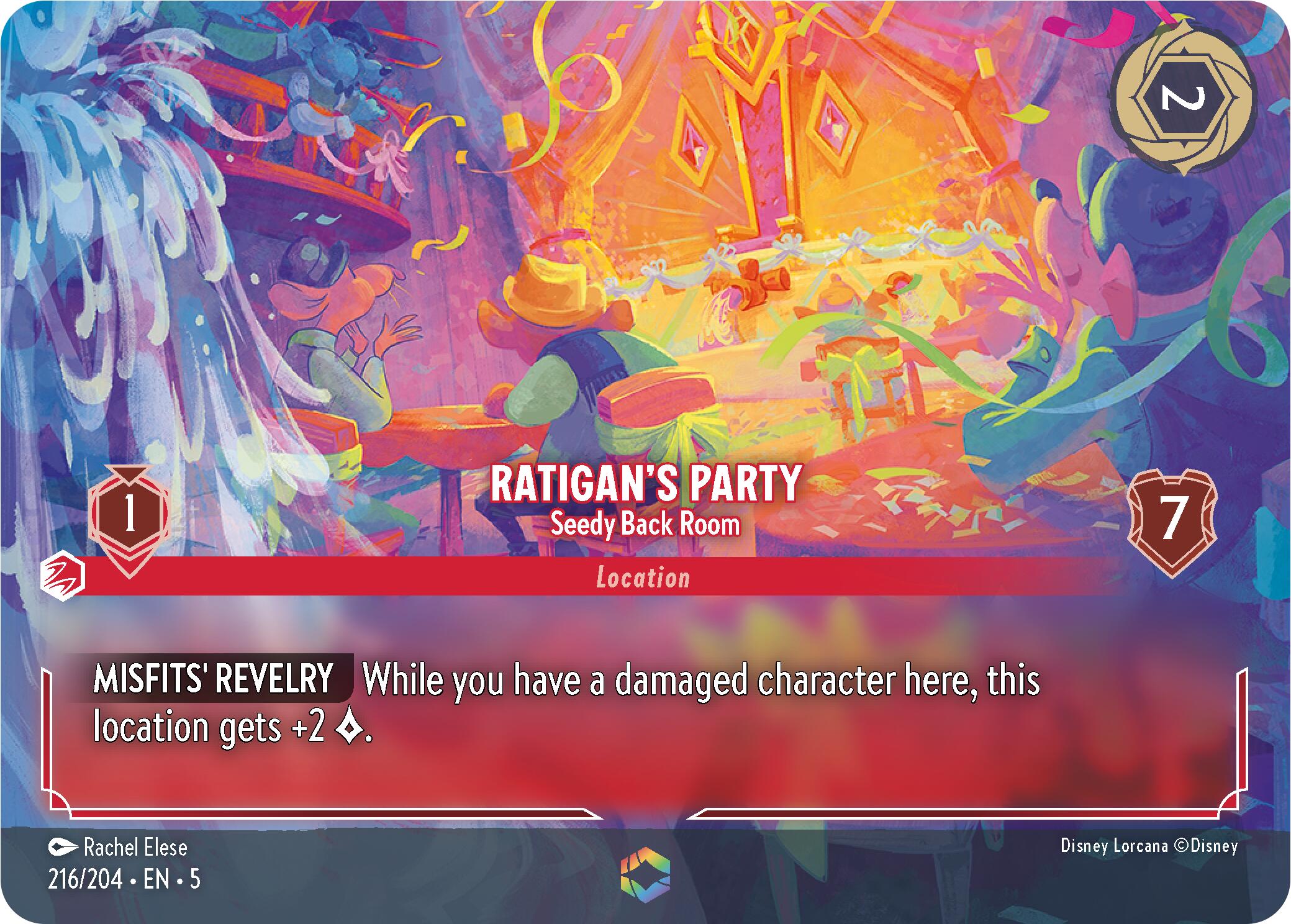 Image of Ratigan's Party - Seedy Back Room (Enchanted) (216/204) [Shimmering Skies]