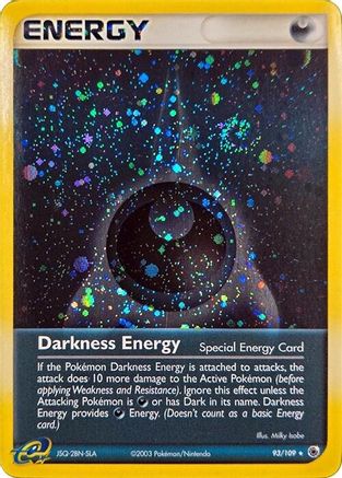 Image of Darkness Energy (Special) 093/109  - Holofoil League & Championship Cards - Rare