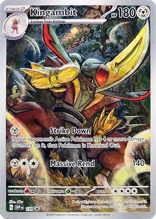 Image of Kingambit (130) [Scarlet & Violet: Black Star Promos]