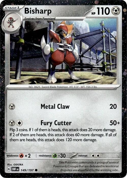 Image of Bisharp (149/197) (Cosmos Holo) [Miscellaneous Cards]