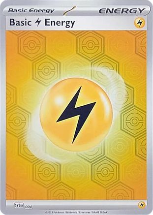 Image of Basic Lightning Energy (004) [Scarlet & Violet: Shrouded Fable]