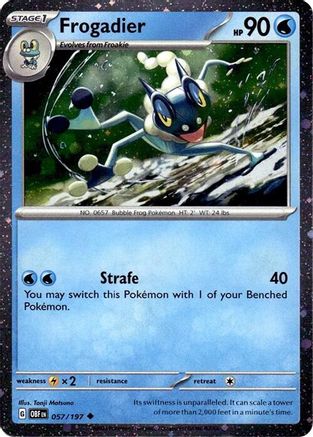 Image of Frogadier (057/167) (Cosmos Hoil) [Miscellaneous Cards]