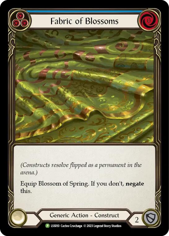 Image of Fabric of Blossoms [LSS010] (Promo)  Cold Foil