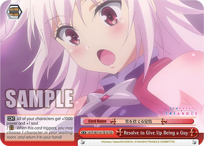 Image of Resolve to Give Up Being a Guy [Ayakashi Triangle]