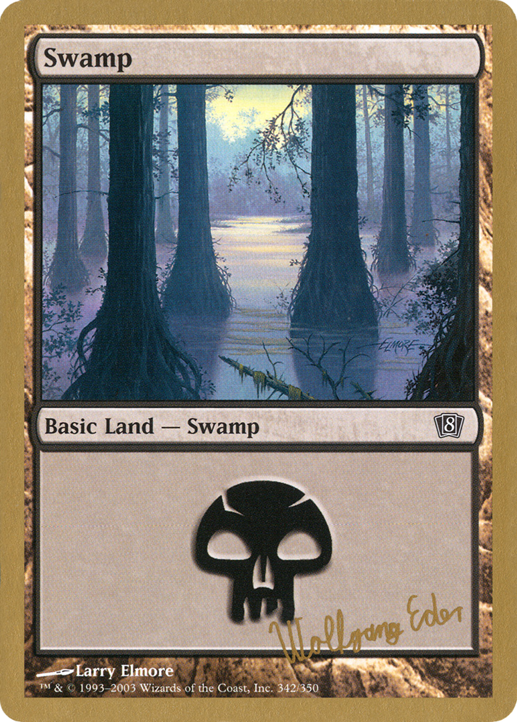 Image of Swamp (344) (we342) [World Championship Decks 2003]