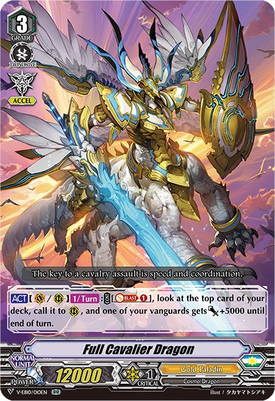 Image of Full Cavalier Dragon (V-EB10/010EN) [The Mysterious Fortune]