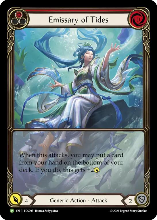 Image of Emissary of Tides [LGS295] (Promo)  Rainbow Foil