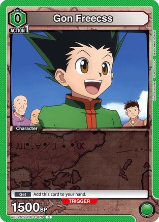 Image of Gon Freecss (075) (UE02ST/HTR-1-075) - UE02ST HUNTER X HUNTER Starter Deck