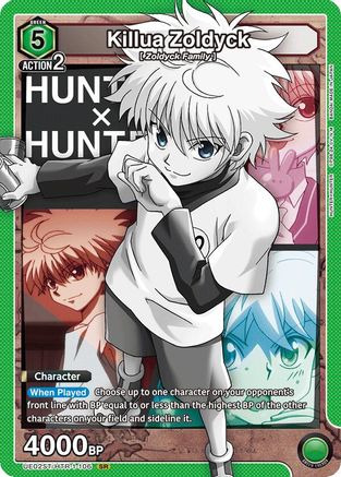 Image of Killua Zoldyck (106) (UE02ST/HTR-1-106) - UE02ST HUNTER X HUNTER Starter Deck