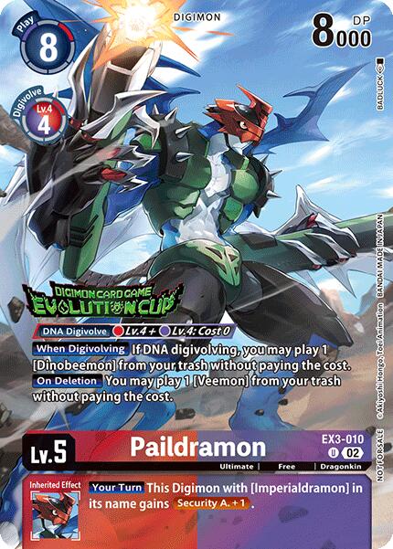 Image of Paildramon [EX3-010] (2024 Evolution Cup) [Draconic Roar]