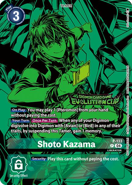 Image of Shoto Kazama [P-133] (2024 Evolution Cup) [Promotional Cards]