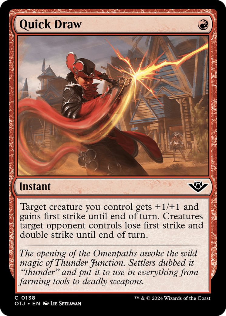 Image of Quick Draw [Outlaws of Thunder Junction]