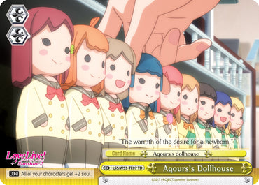 Aqours's Dollhouse (LSS/W53-TE07 TD) [Love Live! Sunshine!! Extra Booster]