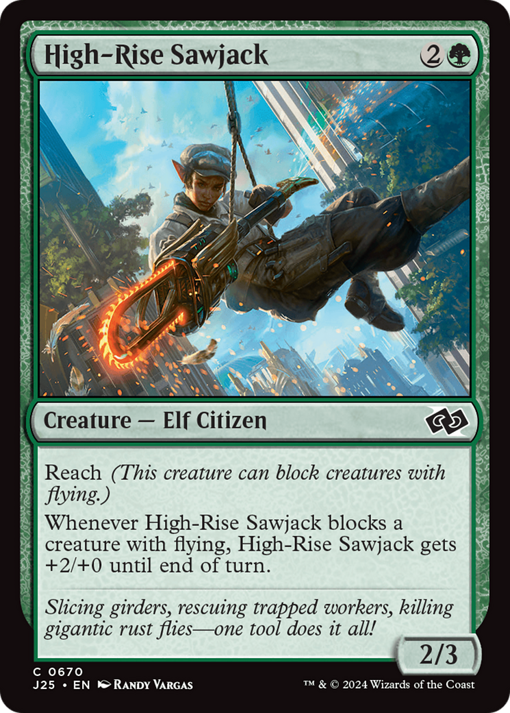 Image of High-Rise Sawjack [Foundations Jumpstart]