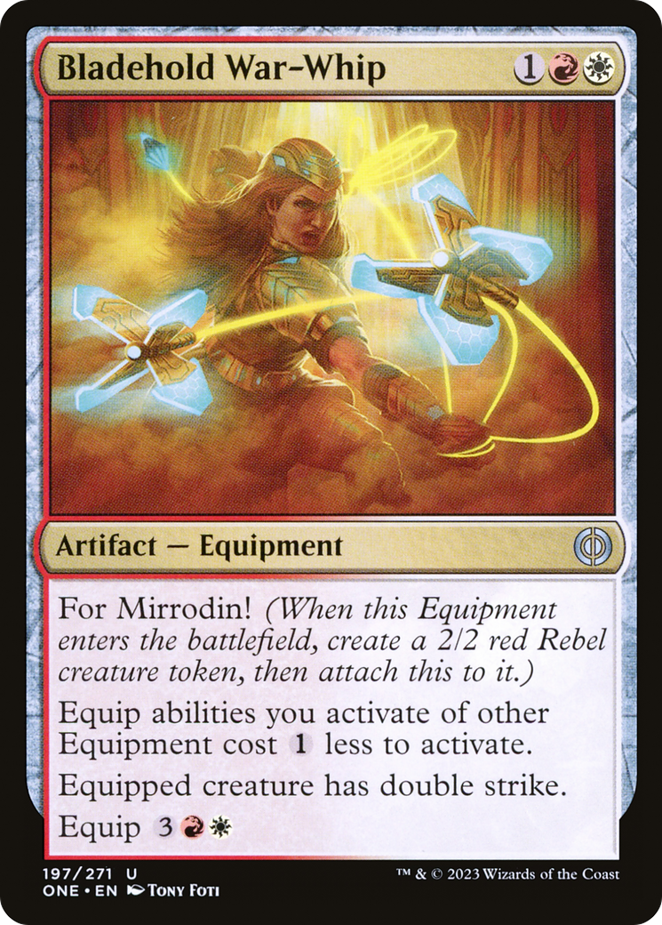Image of Bladehold War-Whip [Phyrexia: All Will Be One]