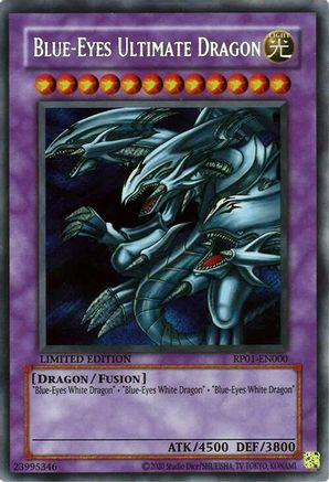 Image of Blue-Eyes Ultimate Dragon [RP01-EN000] Secret Rare