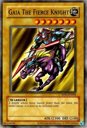 Image of Gaia The Fierce Knight [RP01-EN004] Common