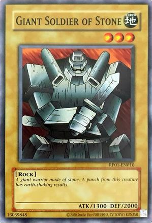 Image of Giant Soldier of Stone [RP01-EN010] Common