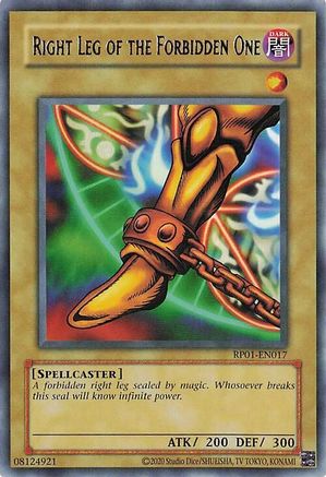 Image of Right Leg of the Forbidden One [RP01-EN017] Rare