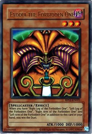 Image of Exodia the Forbidden One [RP01-EN021] Ultra Rare