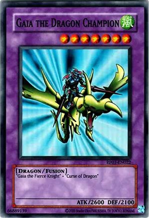 Image of Gaia the Dragon Champion [RP01-EN022] Super Rare