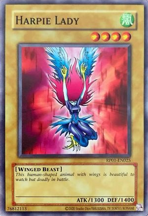 Image of Harpie Lady [RP01-EN025] Common