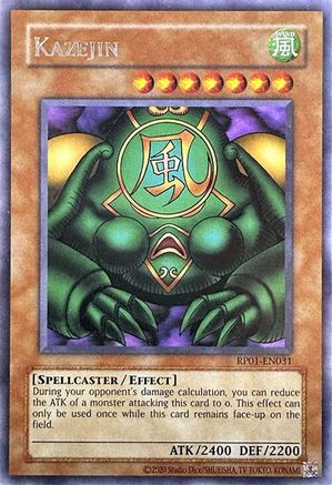 Image of Kazejin [RP01-EN031] Rare
