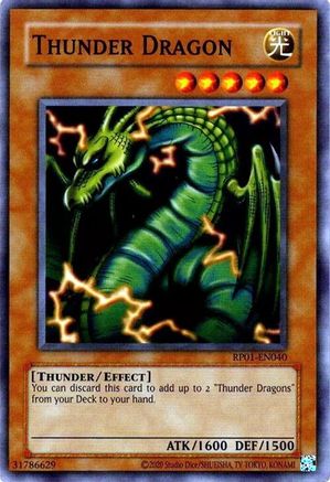Image of Thunder Dragon [RP01-EN040] Common