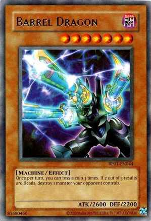 Image of Barrel Dragon [RP01-EN044] Rare