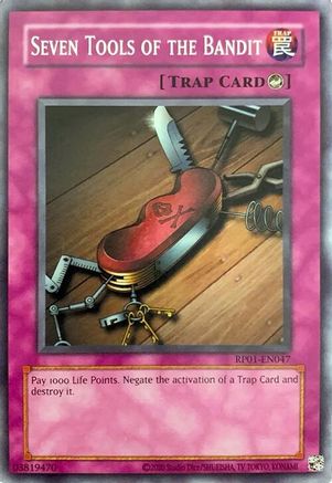 Image of Seven Tools of the Bandit [RP01-EN047] Common