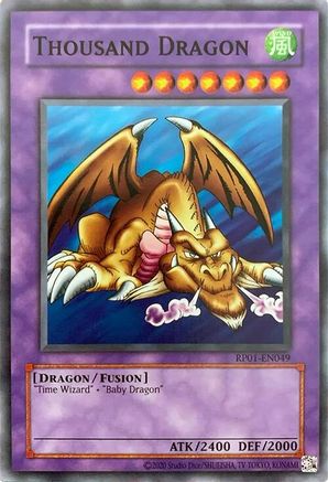 Image of Thousand Dragon [RP01-EN049] Common