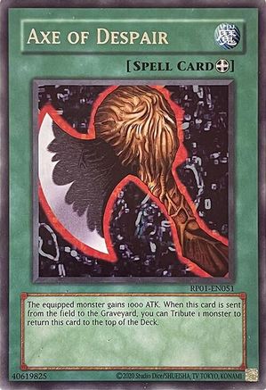 Image of Axe of Despair [RP01-EN051] Rare