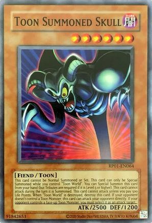 Image of Toon Summoned Skull [RP01-EN064] Common