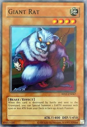 Image of Giant Rat [RP01-EN067] Common