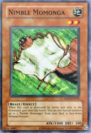 Image of Nimble Momonga [RP01-EN071] Common