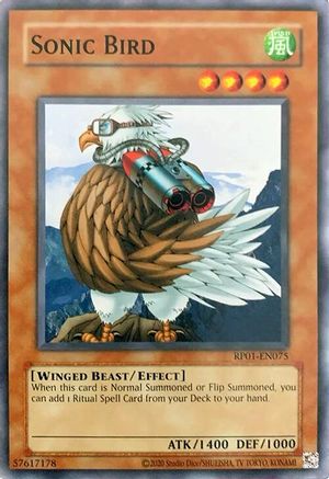 Image of Sonic Bird [RP01-EN075] Common