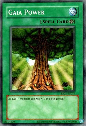Image of Gaia Power [RP01-EN077] Common