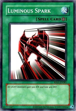 Image of Luminous Spark [RP01-EN081] Common