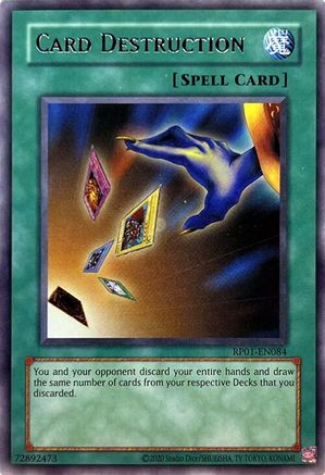 Image of Card Destruction [RP01-EN084] Rare