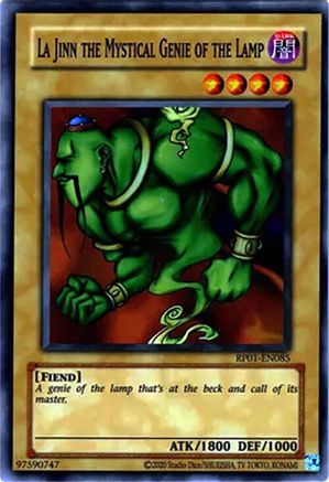 Image of La Jinn the Mystical Genie of the Lamp [RP01-EN085] Super Rare