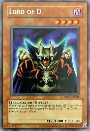 Image of Lord of D. [RP01-EN086] Rare