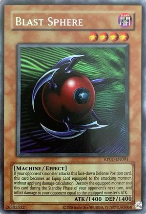 Image of Blast Sphere [RP01-EN091] Secret Rare