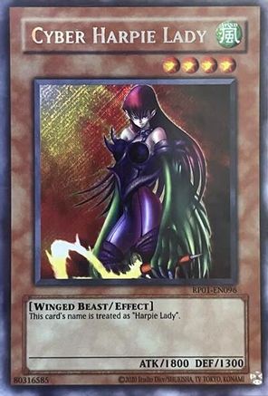 Image of Cyber Harpie Lady [RP01-EN096] Secret Rare