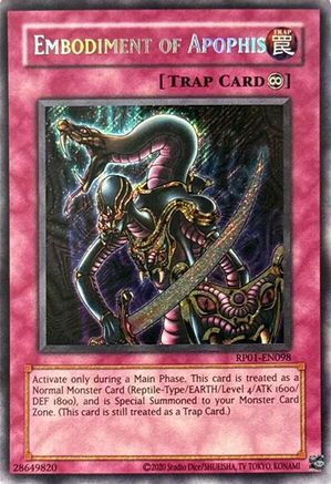 Image of Embodiment of Apophis [RP01-EN098] Secret Rare