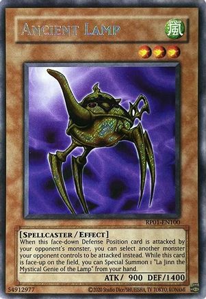 Image of Ancient Lamp [RP01-EN100] Secret Rare