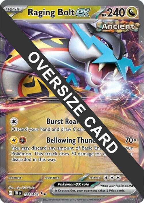 Image of Raging Bolt ex (123) (Jumbo Card) [Scarlet & Violet: Black Star Promos]
